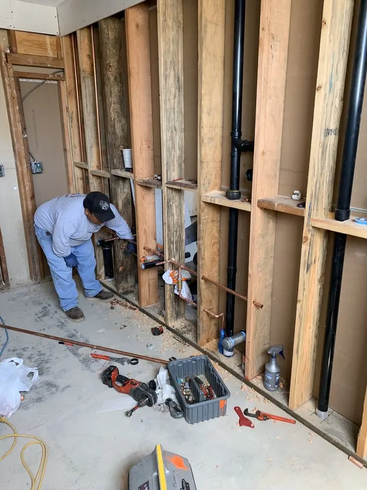 Commercial rough-in plumbing for Water Heater Replacement in Downtown Smyrna